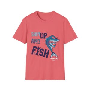 Shut Up and Fish Unisex Softstyle T-Shirt