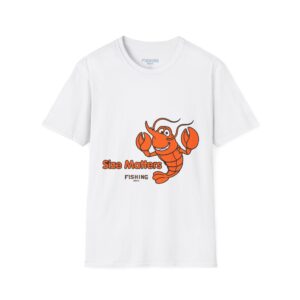 Size Matters Fishing Shrimp T-Shirt