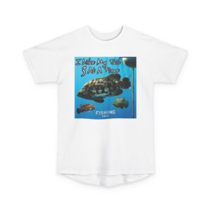 Extra long-  Urban Tee - 'I Like My Tail 3 At A Time' Unisex Shirt