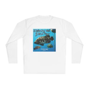 Fishing-Inspired Long Sleeve Tee - Unisex Lightweight
