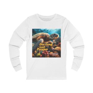 Ocean Lover Unisex Tee - Live Long and Prosper Design