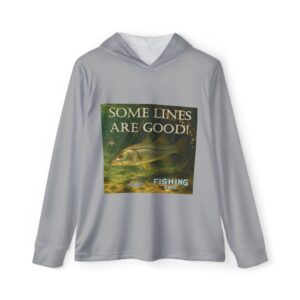 Fishing Lover's Sports Hoodie - 'Some Lines Are Good!'
