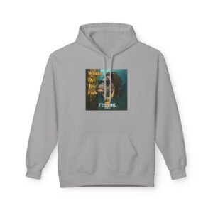 Where Do You Fish Hoodie - Unisex Midweight Fleece - Perfect for Fishing Enthusiasts