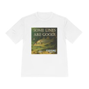 Some Lines Are Good! Snook Fishing Moisture Wicking Tee for Outdoor Enthusiasts