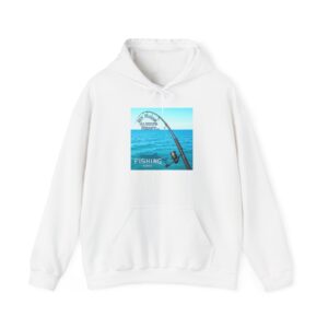"My Rods Always Ready" Fishing Lover Unisex Heavy Blend Hoodie - Perfect Gift for Anglers