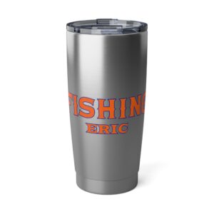 FishingEric 20oz Travel Tumbler, Travel Mug, Stainless Steel Coffee Cup, Outdoor Adventure Gear, Gift for Wanderers, Perfect for Road Trips
