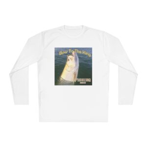 Bow To The King Tarpon Fishing Enthusiast Unisex Long Sleeve Tee, Comfortable Fishing Shirt, Outdoor Apparel, Gift for Anglers, Casual Wear, Fishing Season