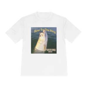 Bow To The King Tarpon Moisure Wicking Tee - Comfortable Fishing Shirt, Outdoor Adventure Tee, Gift for Fisherman, Fisherman Apparel, Summer [...]