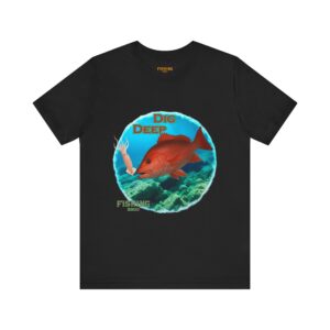 American Red Snapper Jersey Short Sleeve Tee