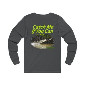 Catch Me If You Can Snook Fishing Long Sleeve Tee
