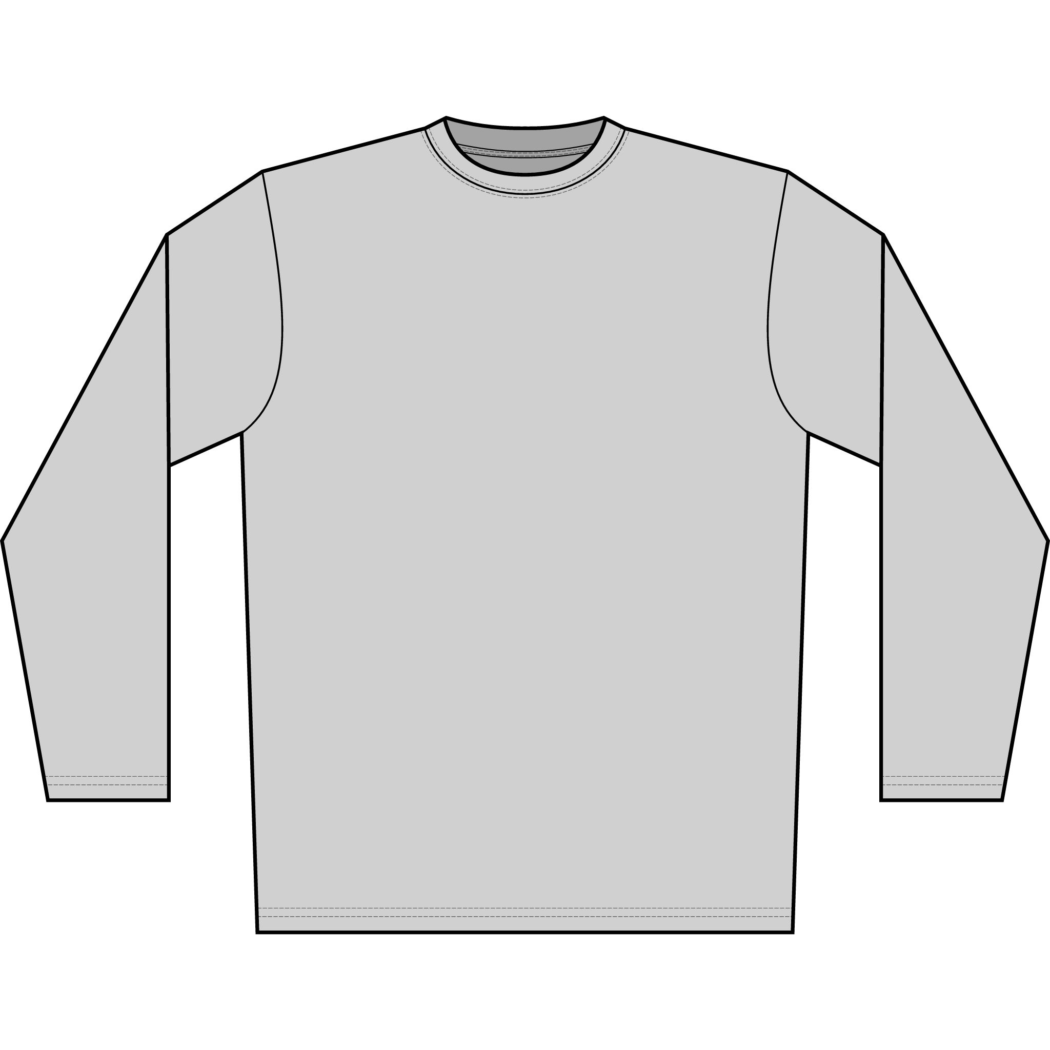 Long Sleeve Shirt - "Hammer Time" Hammerhead Shark Graphic - Image 5