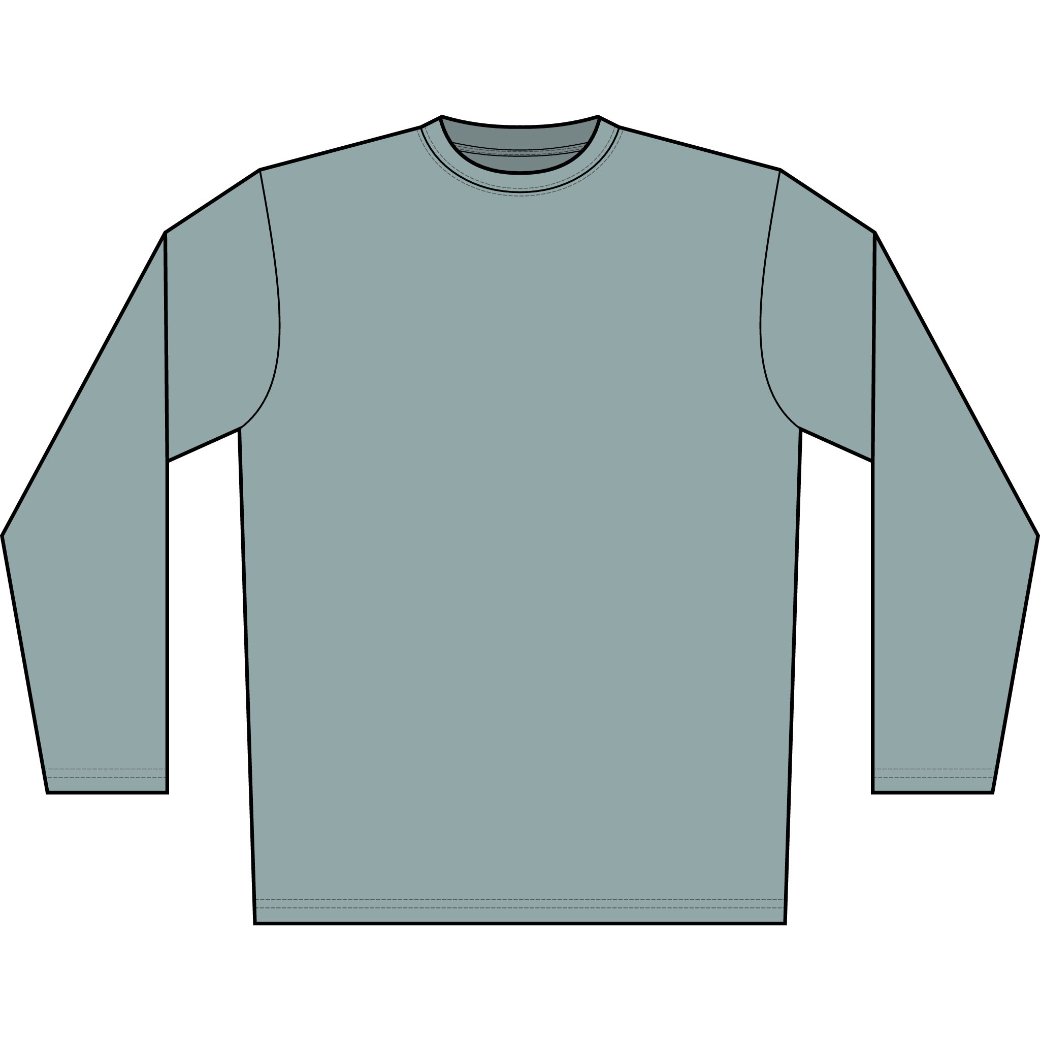 Long Sleeve Shirt - "Hammer Time" Hammerhead Shark Graphic - Image 9