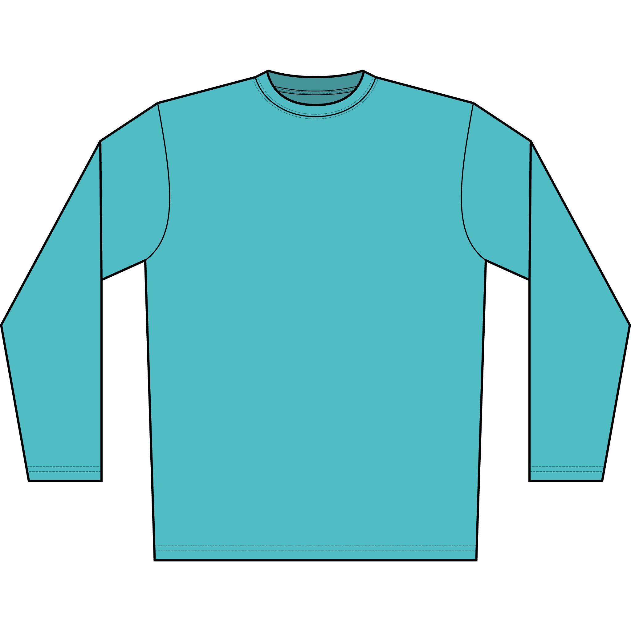 Long Sleeve Shirt - "Hammer Time" Hammerhead Shark Graphic - Image 11