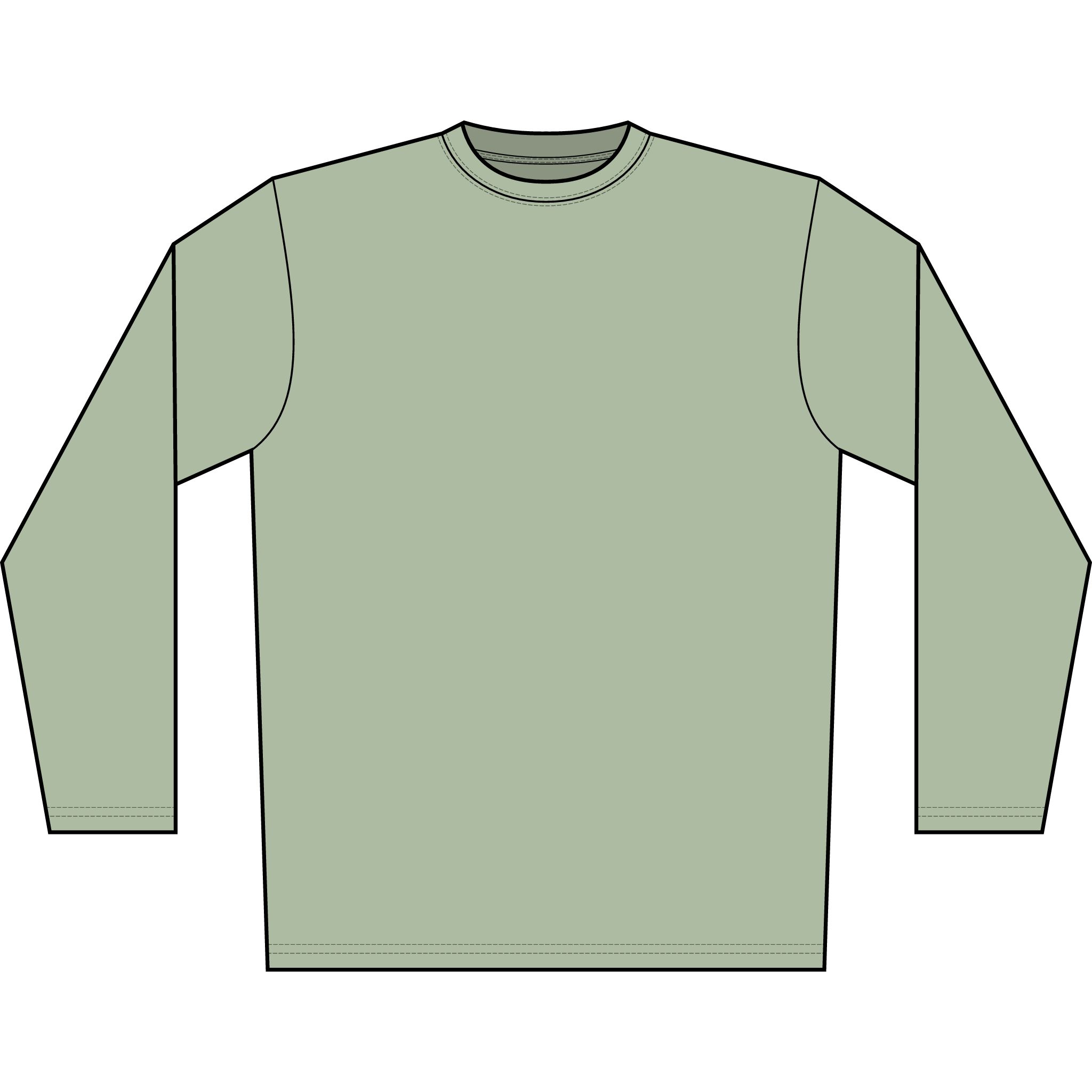 Long Sleeve Shirt — 'I Like My Gag Deep' Grouper Fishing Graphic - Image 9