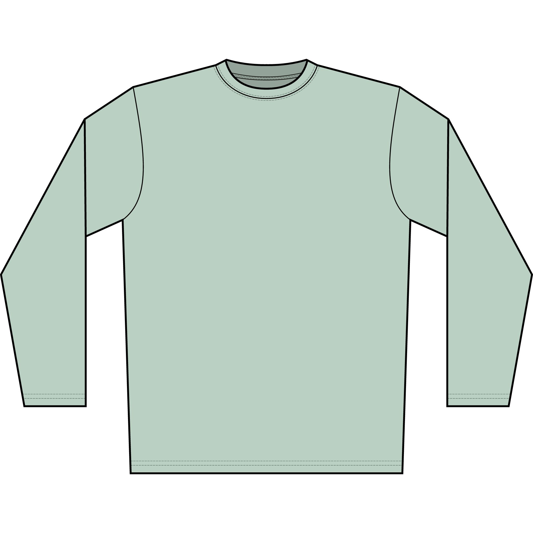 Long Sleeve Shirt — 'I Like My Gag Deep' Grouper Fishing Graphic - Image 11