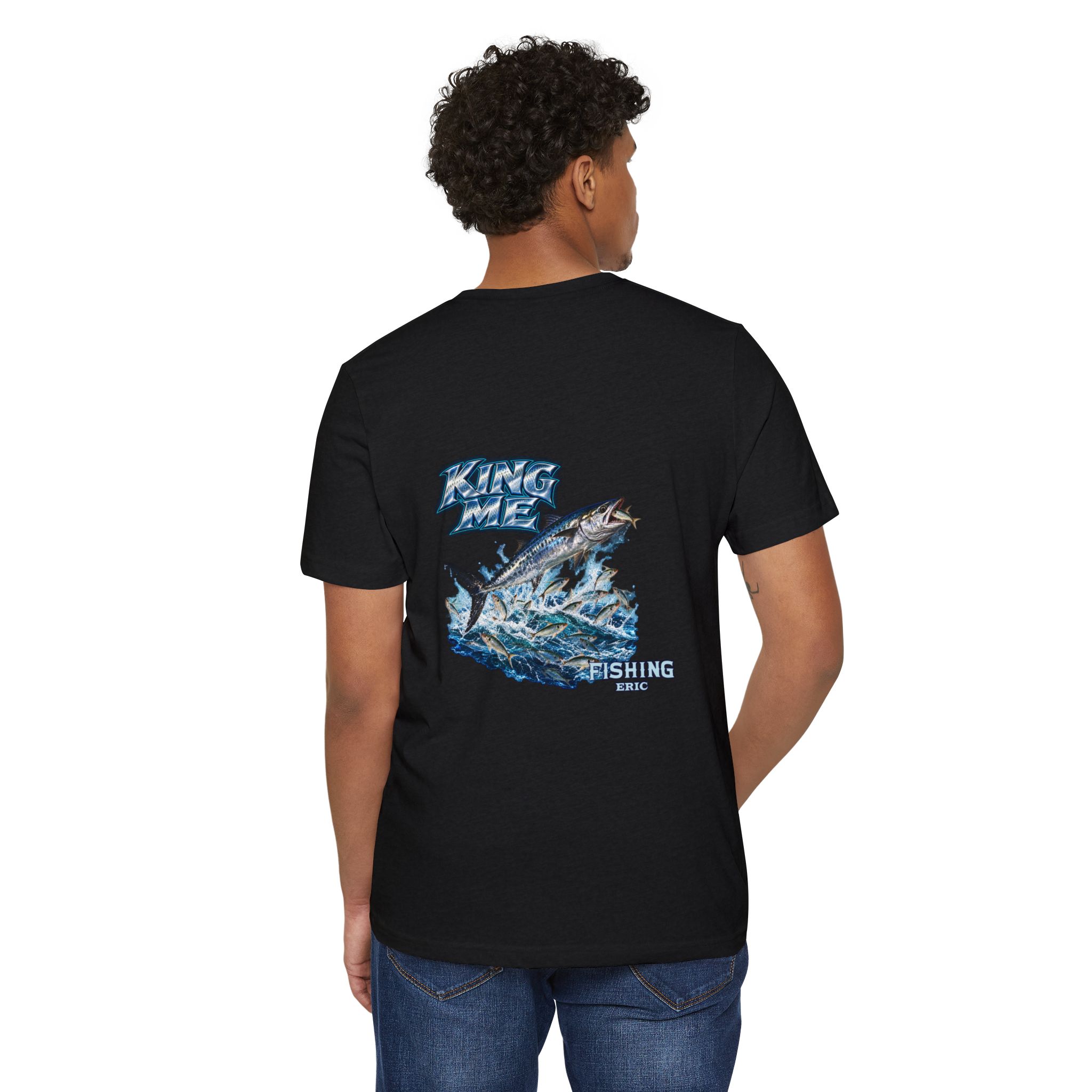 Fishing T-Shirt — King Fish Graphic Tee - Image 8
