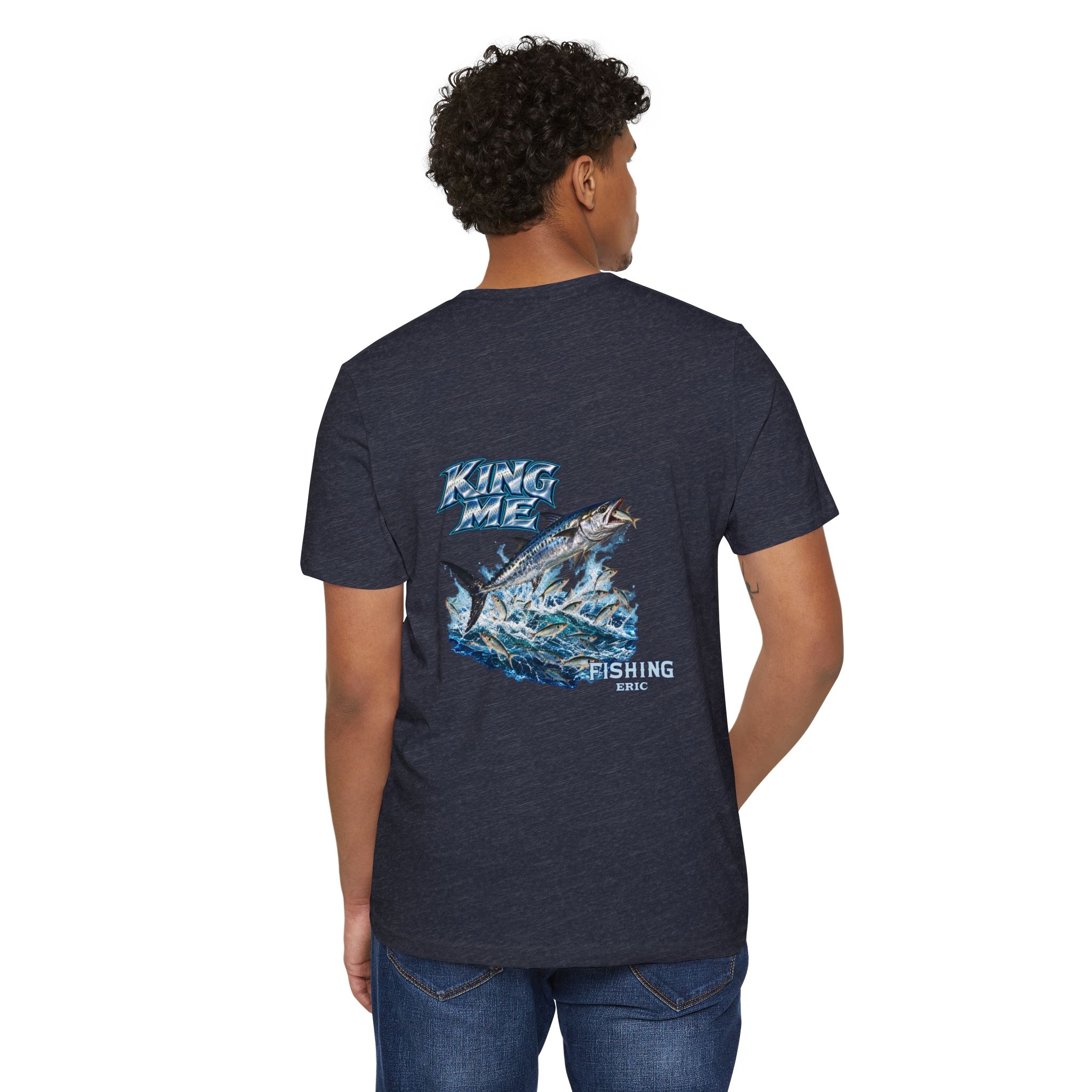 Fishing T-Shirt — King Fish Graphic Tee - Image 32