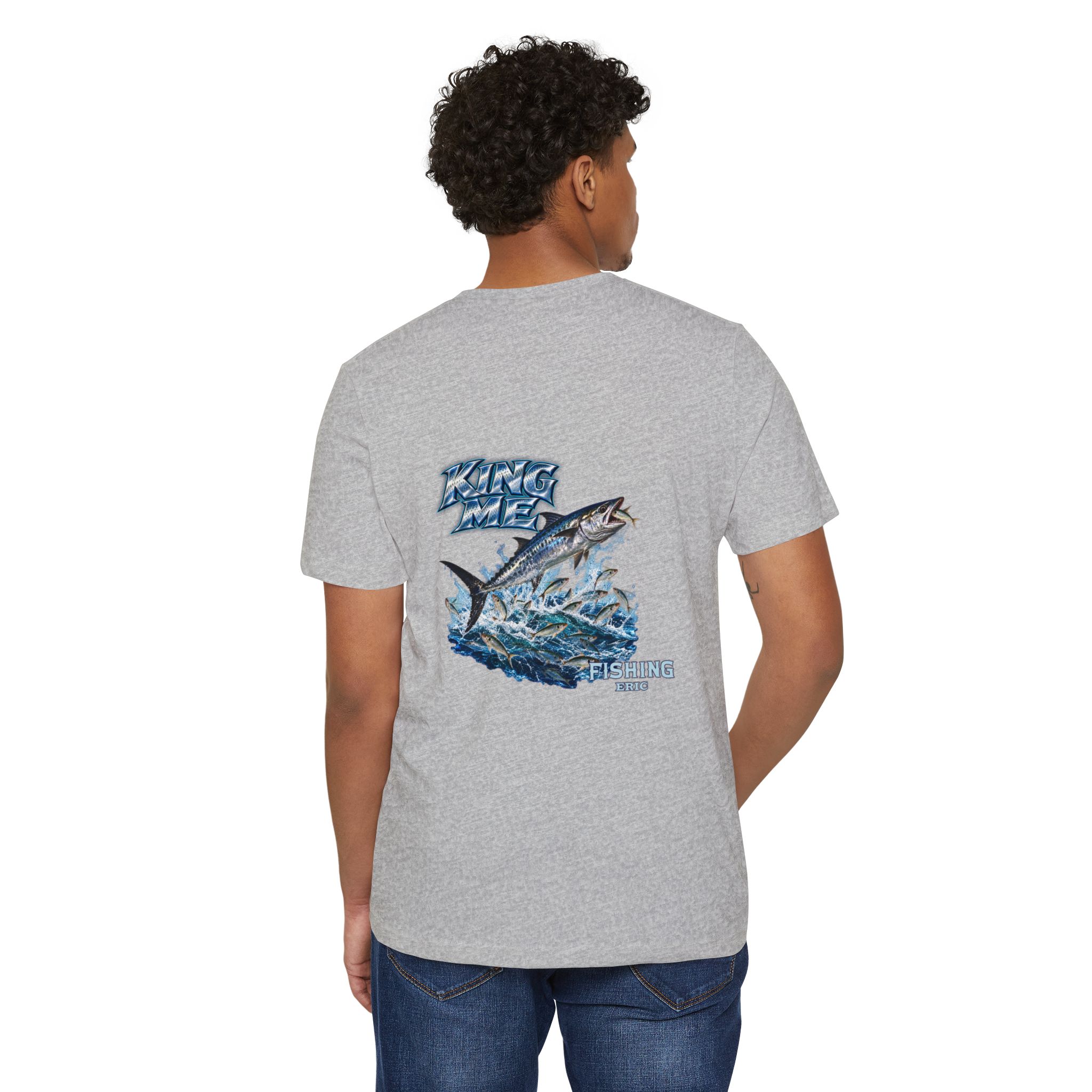 Fishing T-Shirt — King Fish Graphic Tee - Image 24