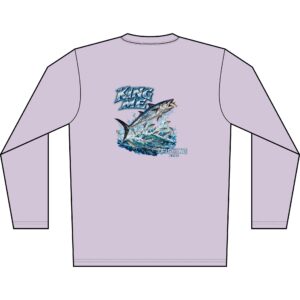 King Mackerel Fishing Long Sleeve Shirt