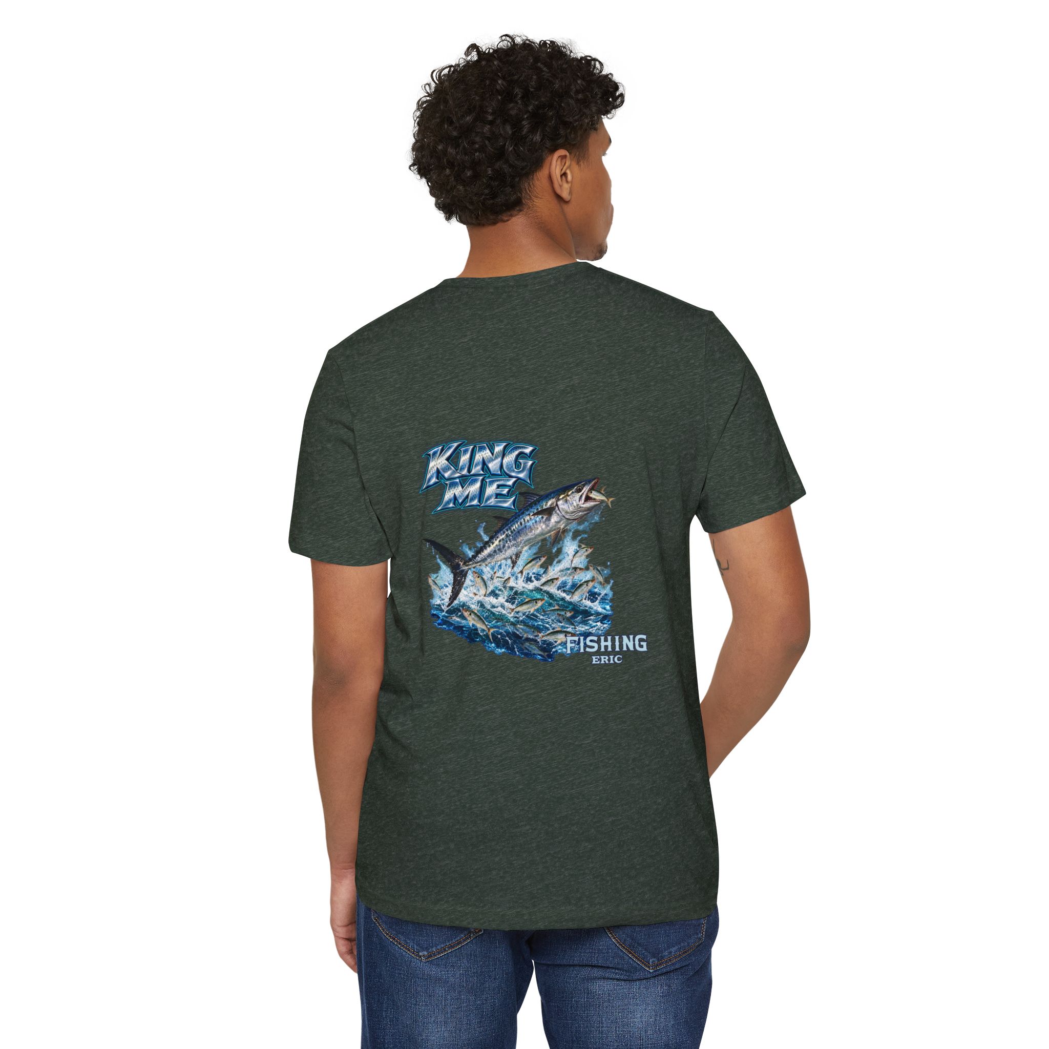 Fishing T-Shirt — King Fish Graphic Tee - Image 20