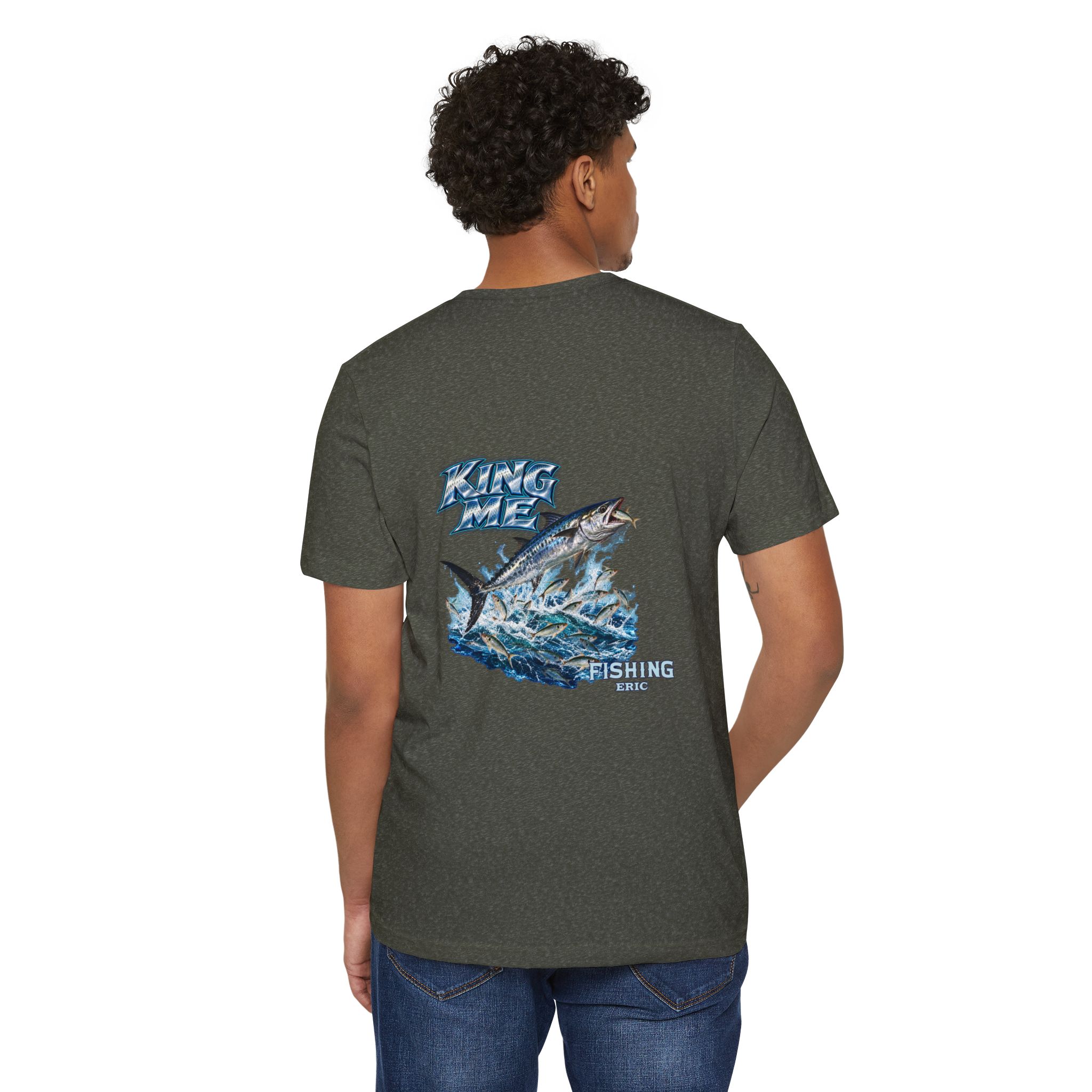 Fishing T-Shirt — King Fish Graphic Tee - Image 16